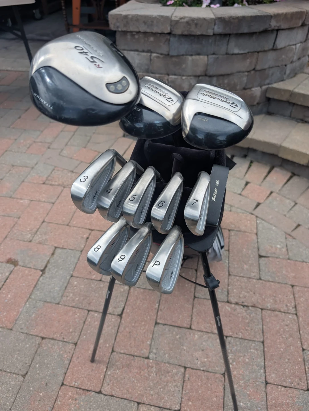 Men's Mizuno golf clubs irons and Taylormade driver-Right handed - photo 2
