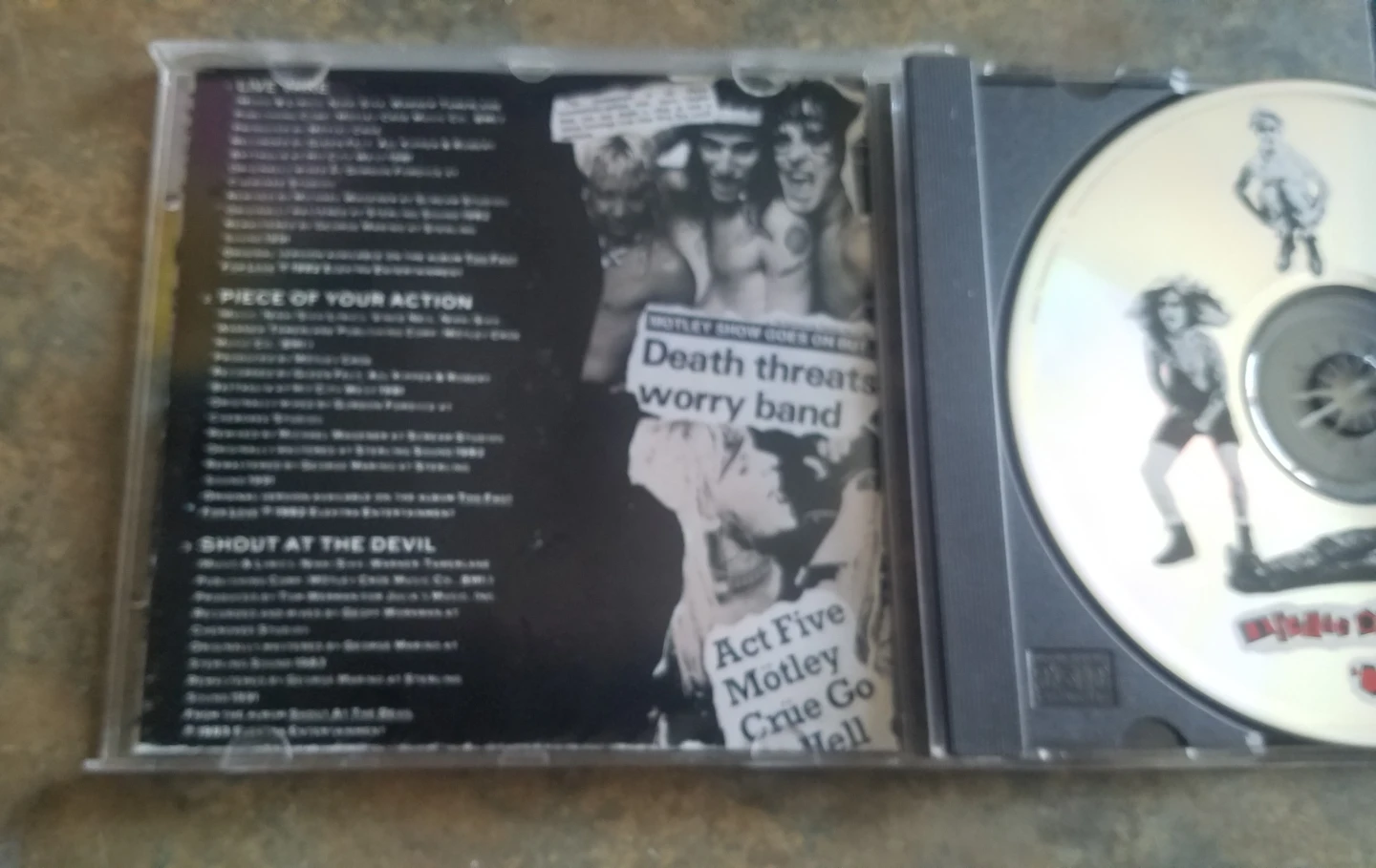 Vintage Motley Crue Decade Of Decadence '81-'91 Ex. Cond. CD - photo 5