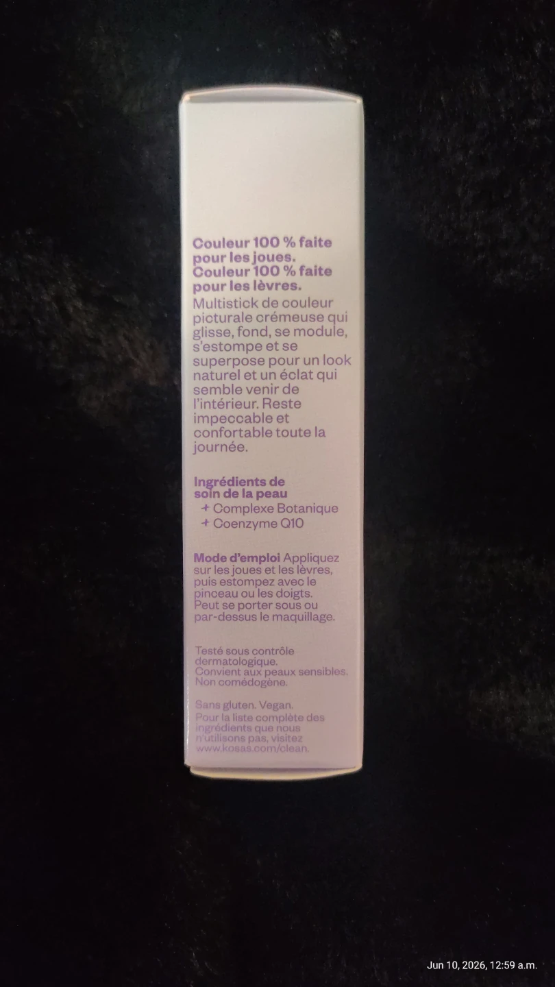 Kosas Impressionist Multistick. Guava Pink, for lips and cheeks. - photo 4