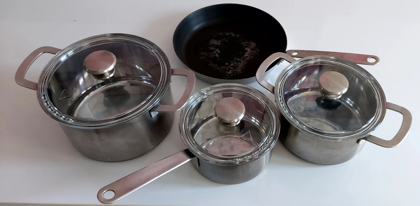 IKEA HEMKOMST 7-piece Stainless Steel Cookware Set - photo 3