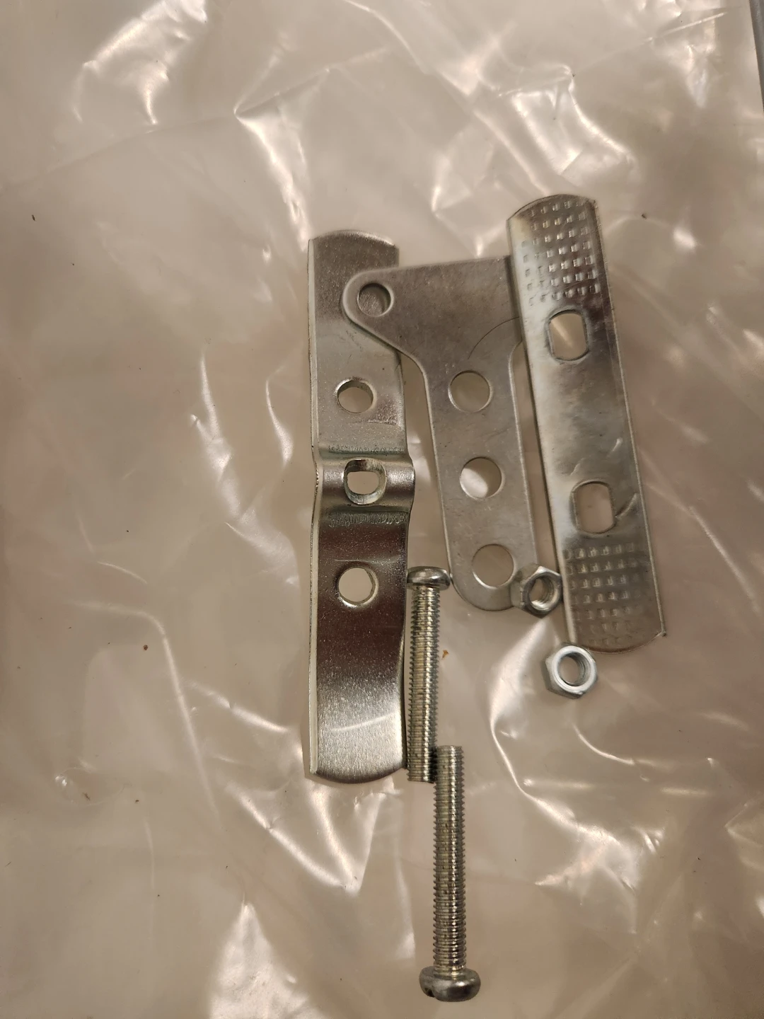 Silver Bicycle Rear Rack with Hardware - photo 2