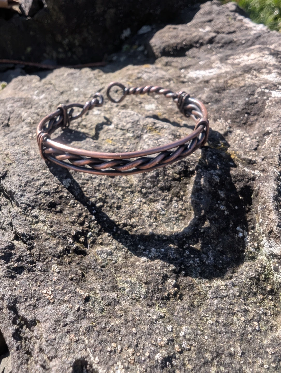 Handmade Copper Wire Bracelets and Pendants - photo 4