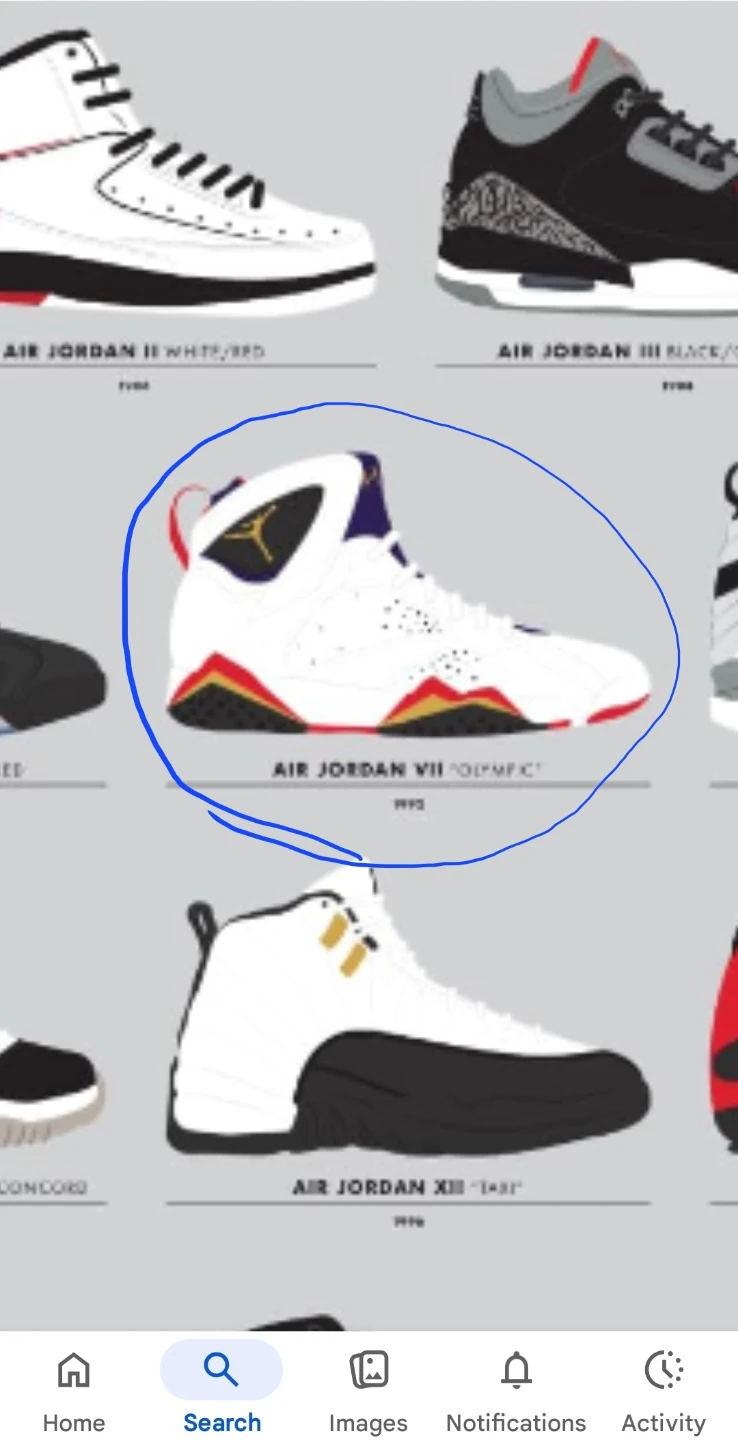 Air Jordan VII "Olympic"