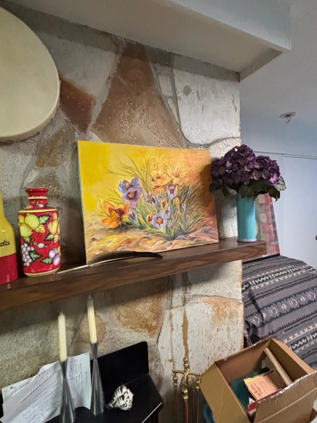 Original Painting of Crocuses