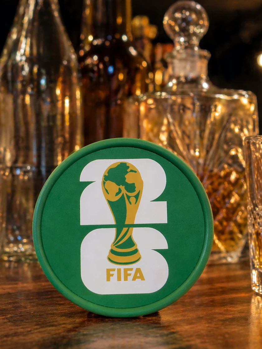 ​⚽ Custom 3D-Printed FIFA World Cup 2026 Coaster Set 🥤 - photo 2