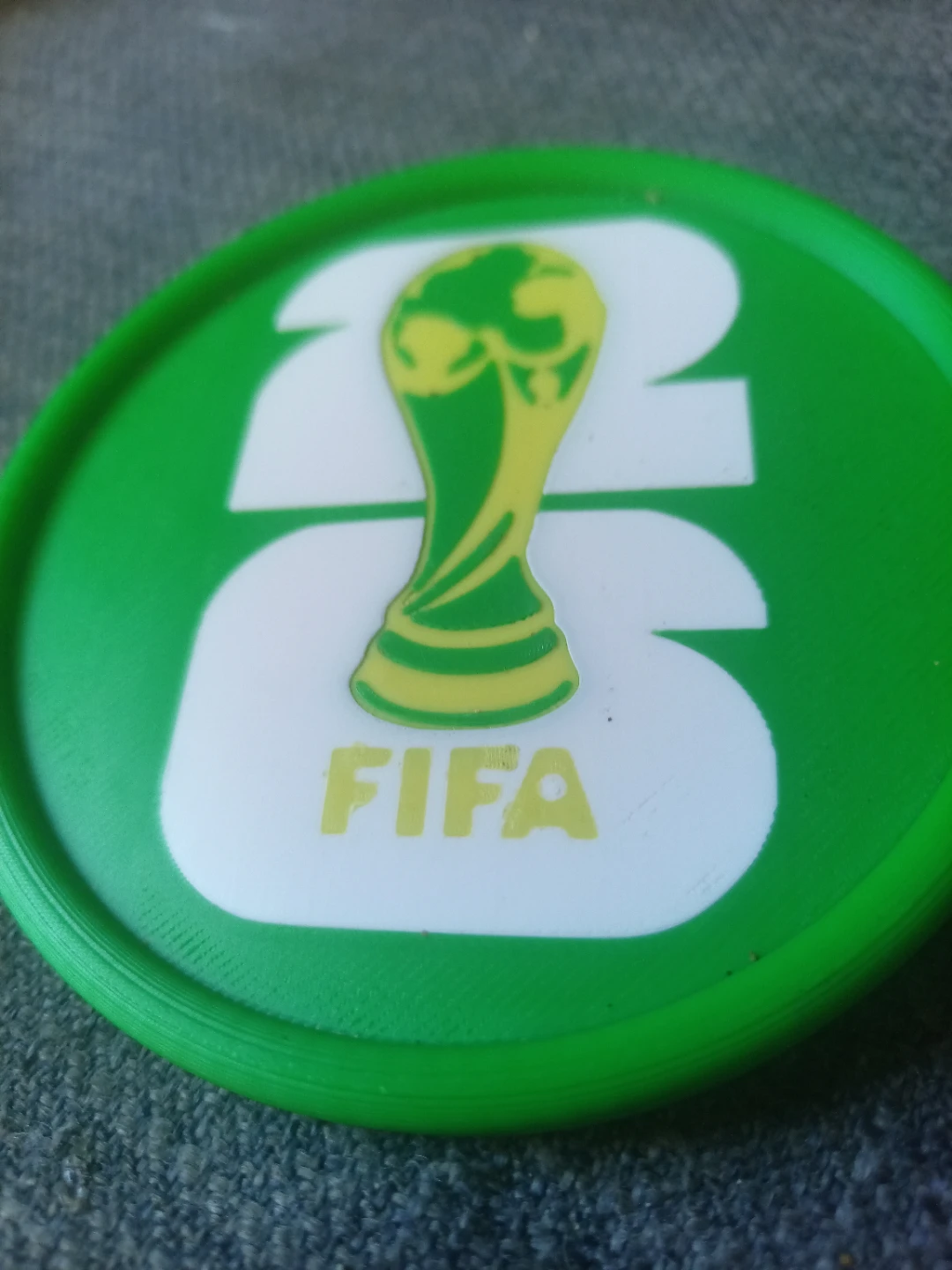​⚽ Custom 3D-Printed FIFA World Cup 2026 Coaster Set 🥤 - photo 3