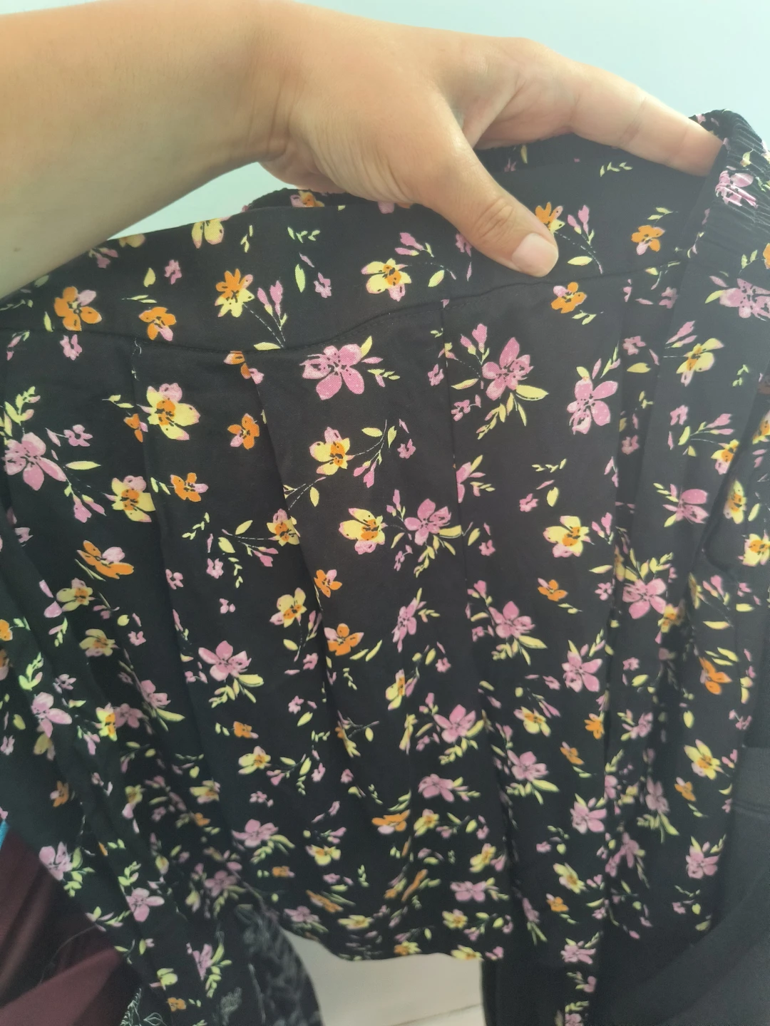 Floral Print shorts looks like a skirt - photo 2