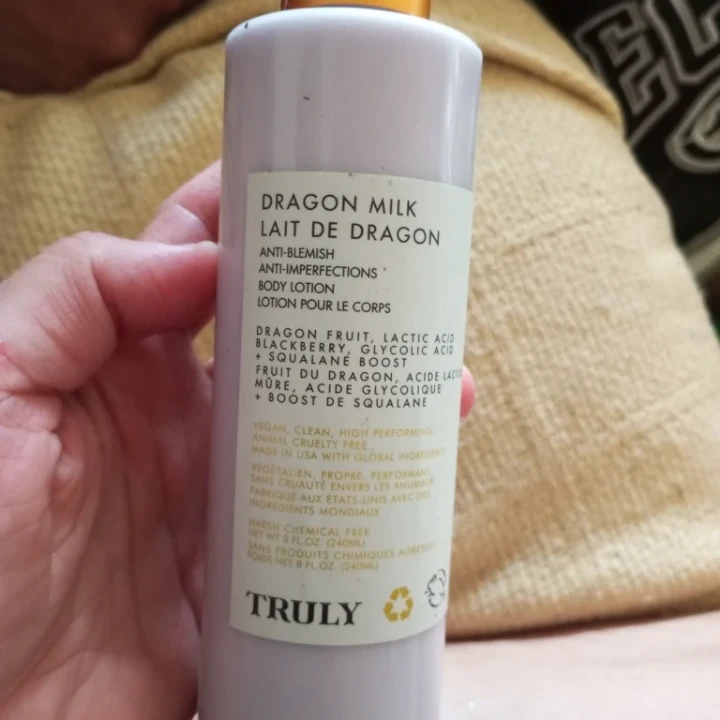 Truly Dragon Milk Anti-Blemish Body Lotion 8 oz - photo 2