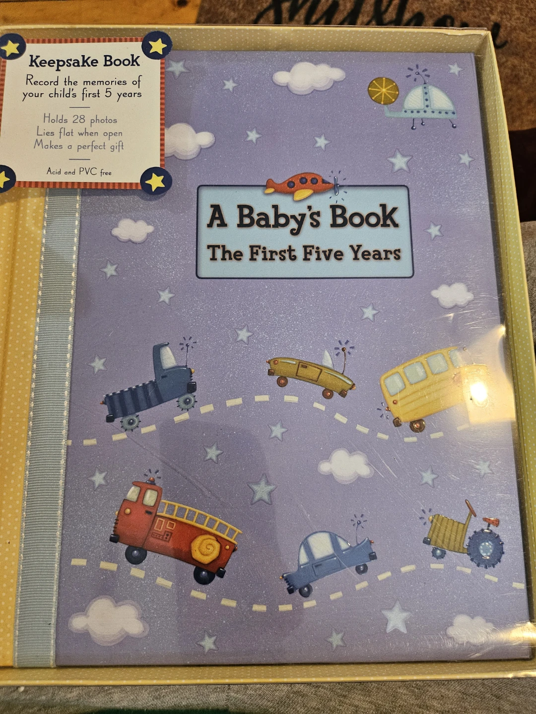 A Baby's Book: The First Five Years Keepsake Book