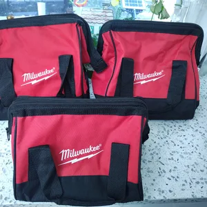 Milwaukee Red and Black Tool Bags - Set of 3