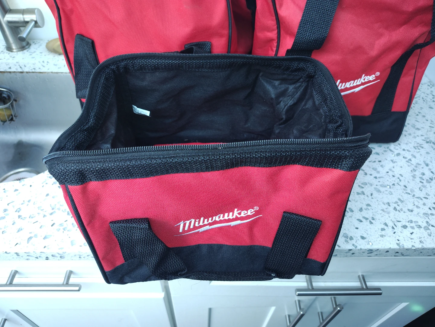 Milwaukee Red and Black Tool Bags - Set of 3 - photo 3