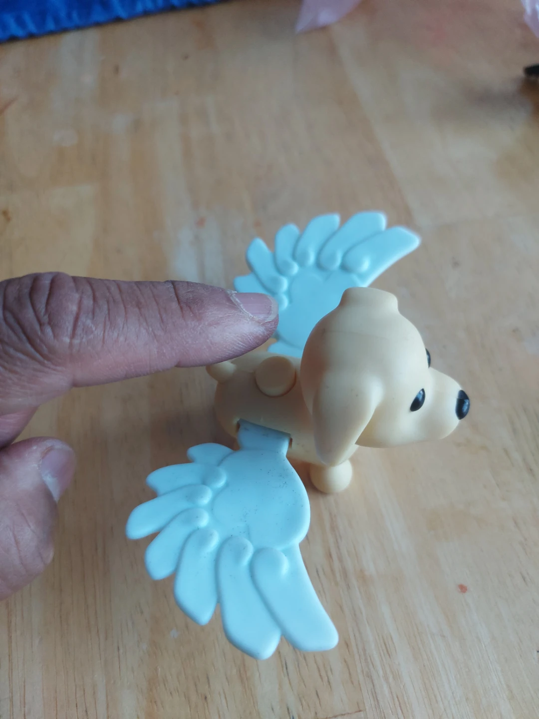 Toy dog with wings - photo 4