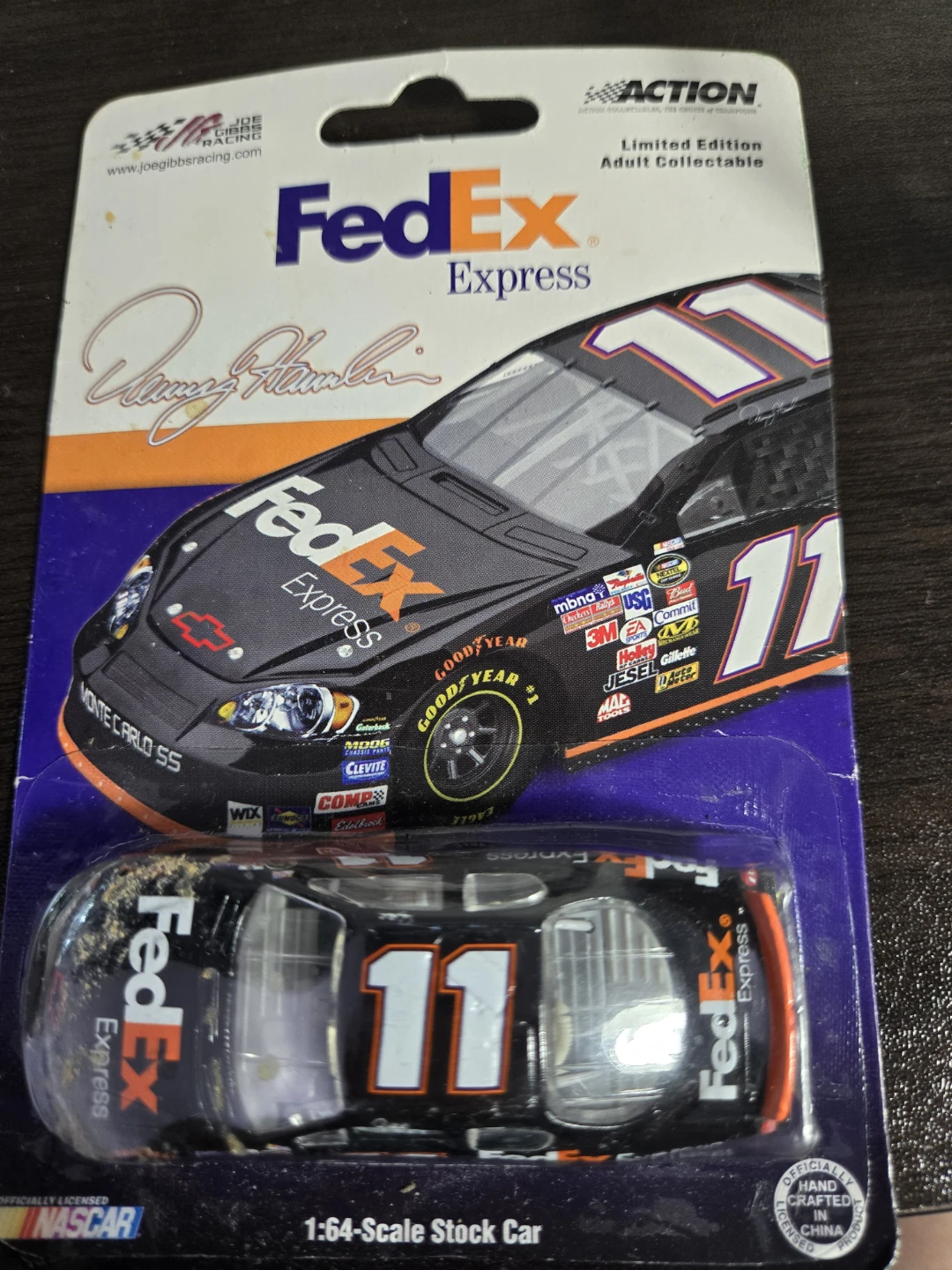 Action 1:64 Scale Stock Car 11 FedEx Express - photo 3