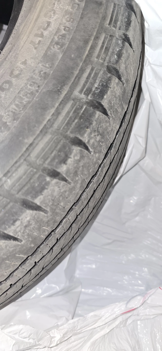 Free, 4 tires, Low Threads P235/60R17 100T - photo 5