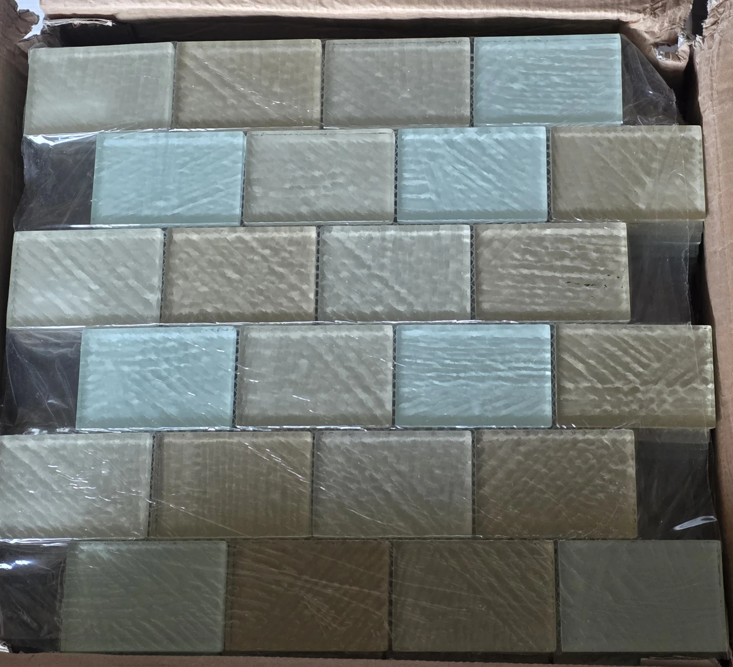 Glass Mosaic Tiles 12"x12"