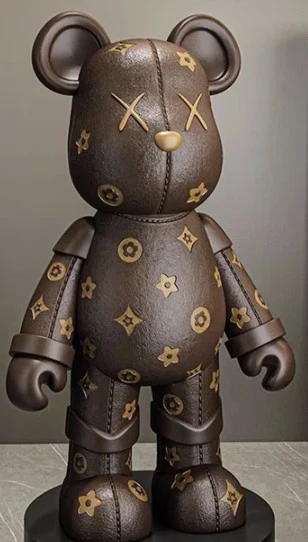 Limited Edition LV Brown Bearbrick-Collectors FRNUR - photo 2