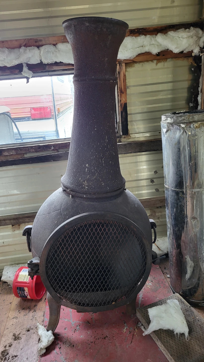 Cast Iron Chiminea