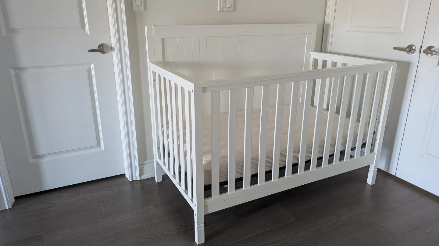 White Convertible Crib