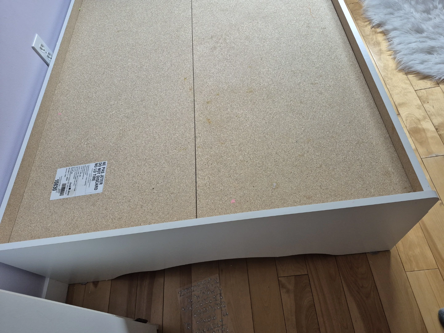 White Twin Storage Bed Frame with Drawers - photo 3