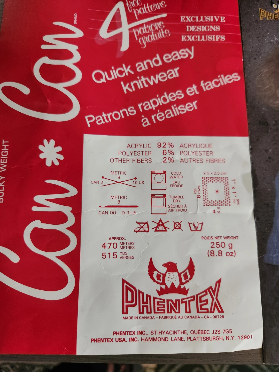 Can-Can Knitwear Patterns with Phentex Yarn - photo 2