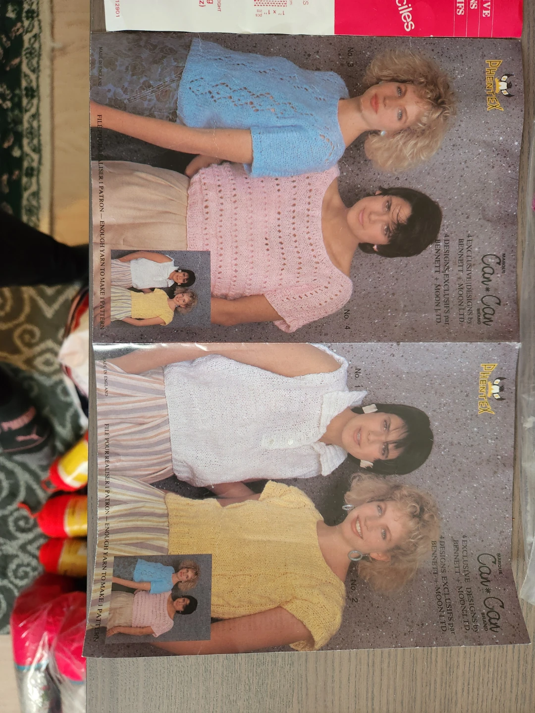 Can-Can Knitwear Patterns with Phentex Yarn - photo 3