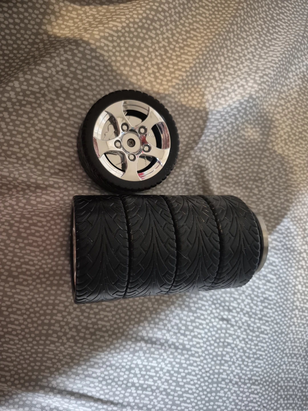Tire Shaped Stash Jar