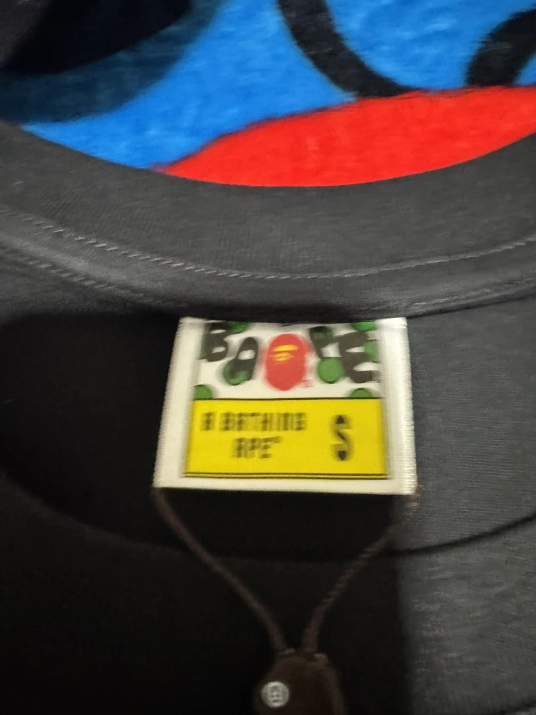 BAPE "A Bathing Ape" Black T-Shirt Size S - photo 2