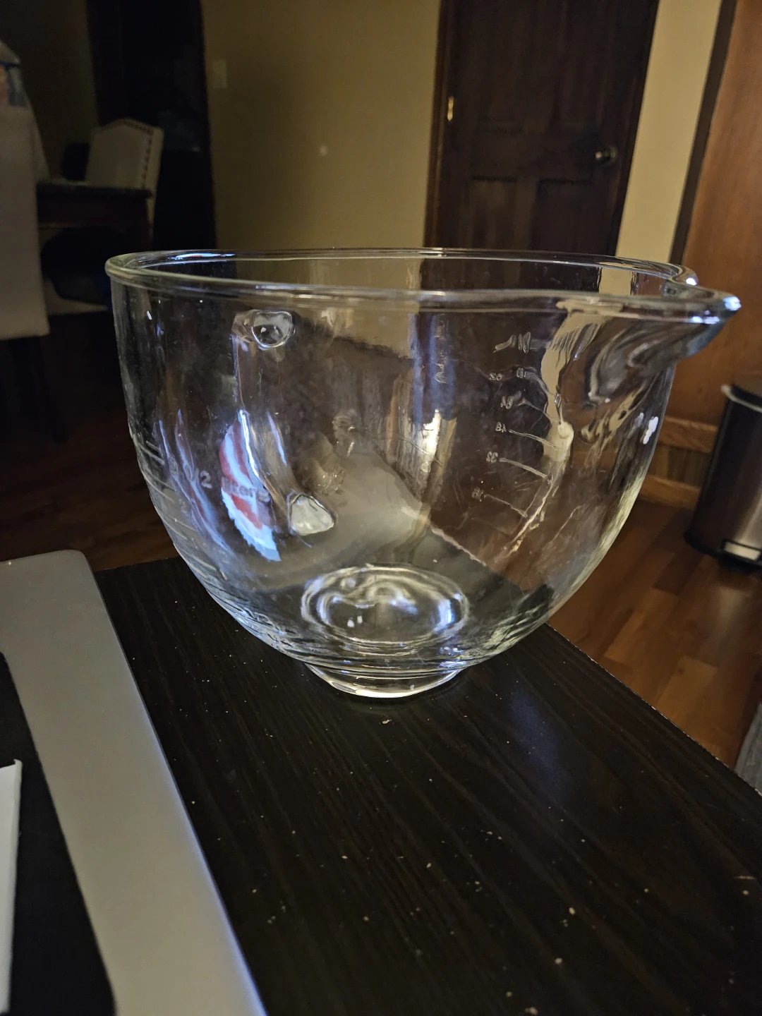 Glass Mixing Bowl with Pour Spout - photo 3