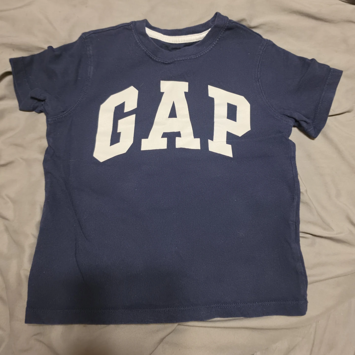 Navy Blue Gap Logo T-Shirt