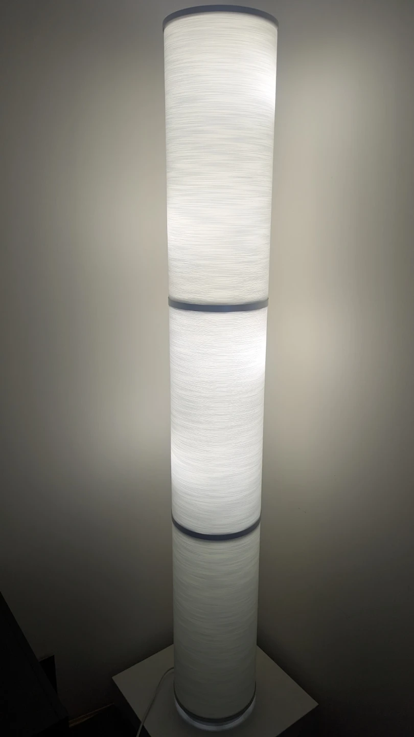 IKEA VIDJA Floor Lamp White 138 cm