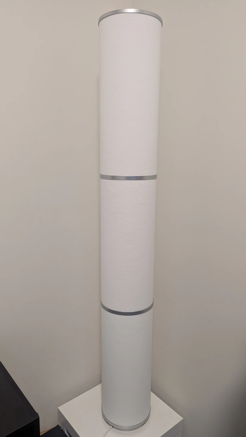 IKEA VIDJA Floor Lamp White 138 cm - photo 2