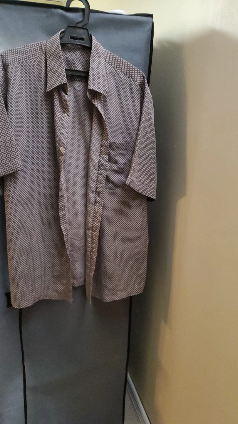 Short Sleeve Button-Up Shirt ⚽ - photo 2