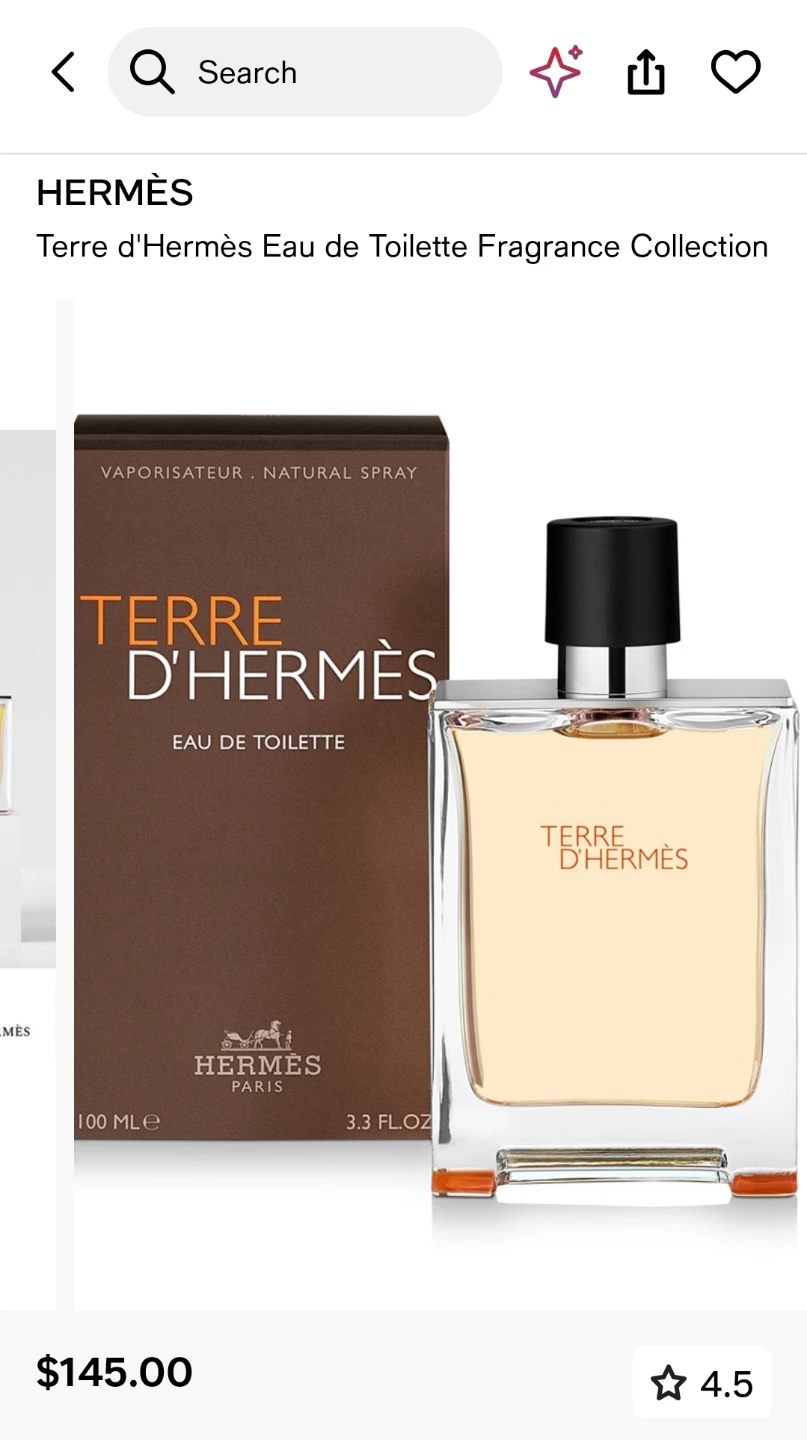 Hermès Terre d'Hermès Eau de Toilette for Men