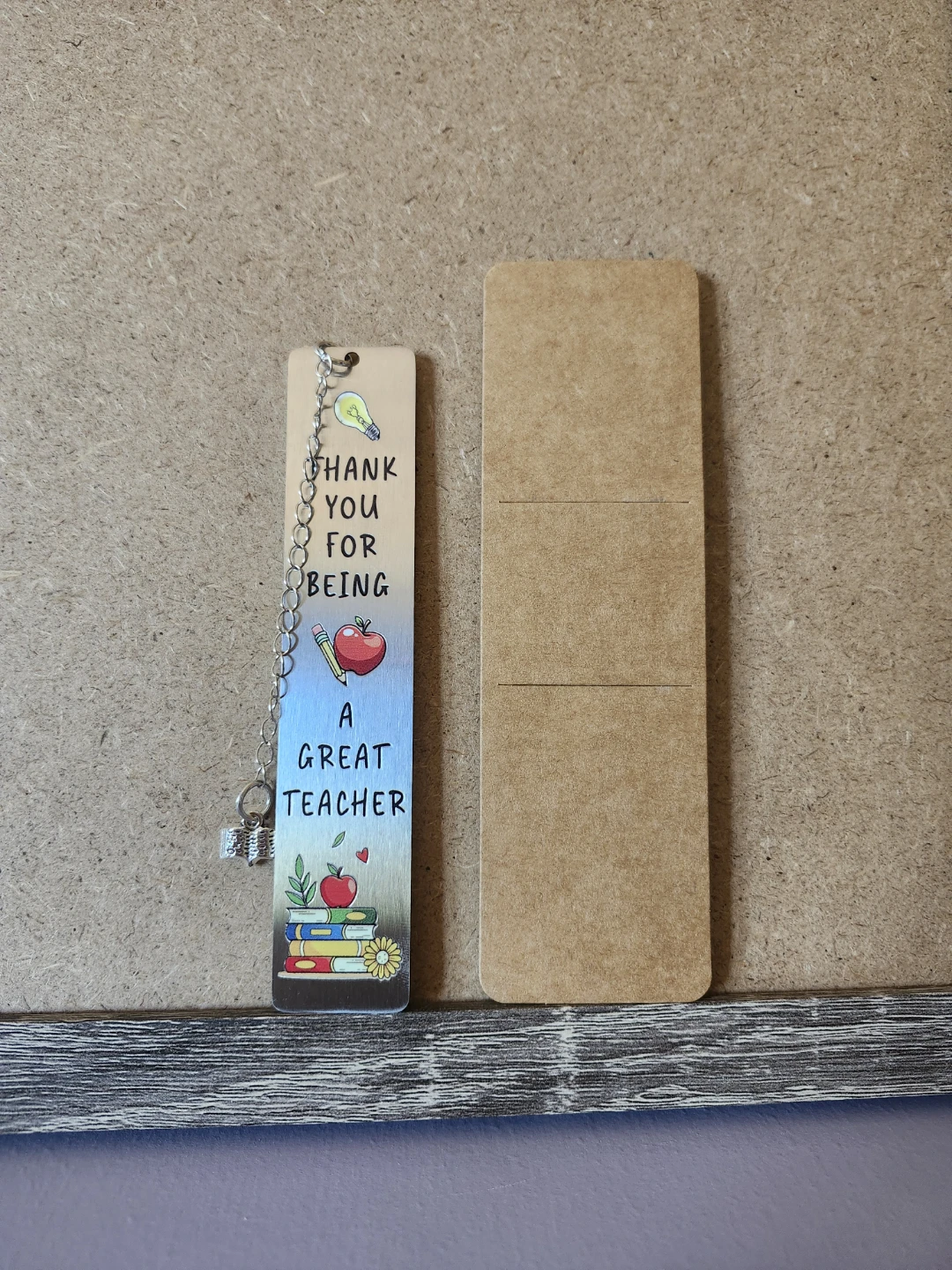 Stainless Steel Teacher's Bookmarks  - $5 Each