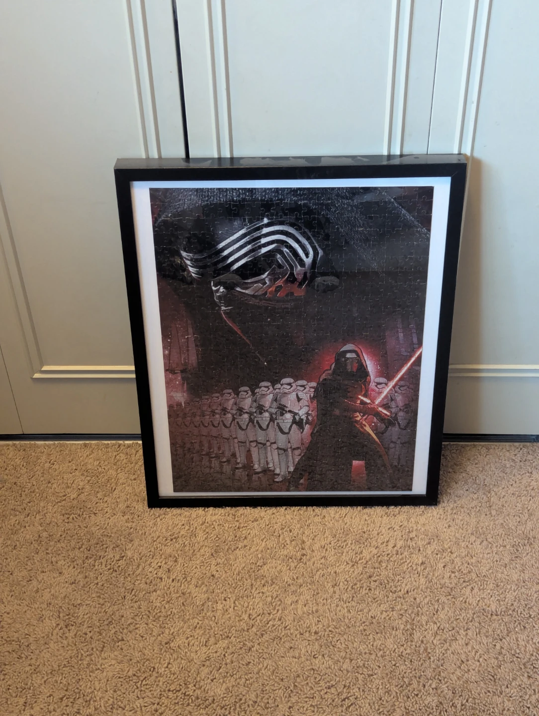 Star Wars Kylo Ren Framed Puzzle