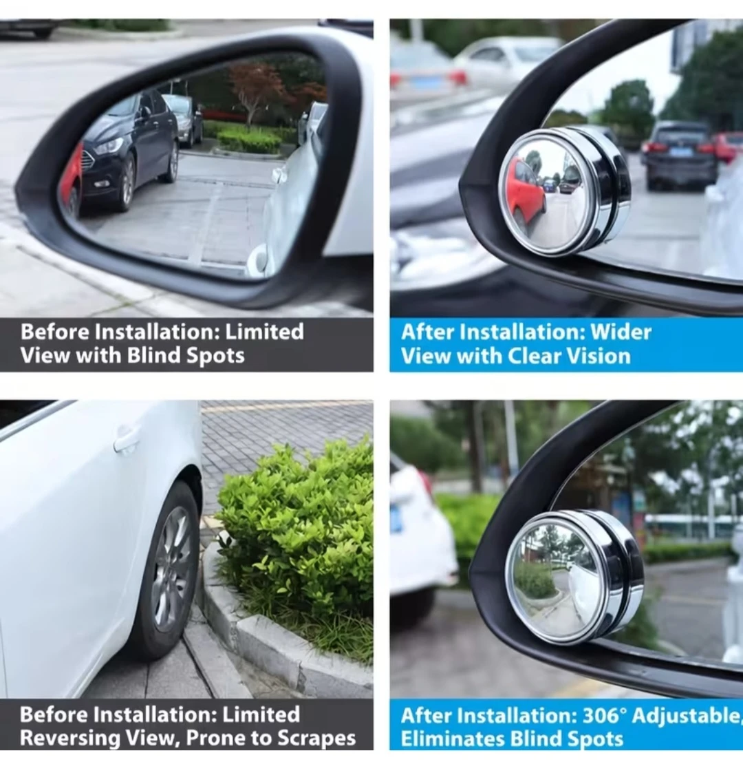 NEW Blind Spot Mirror Rear Mirror 2 pcs - photo 5