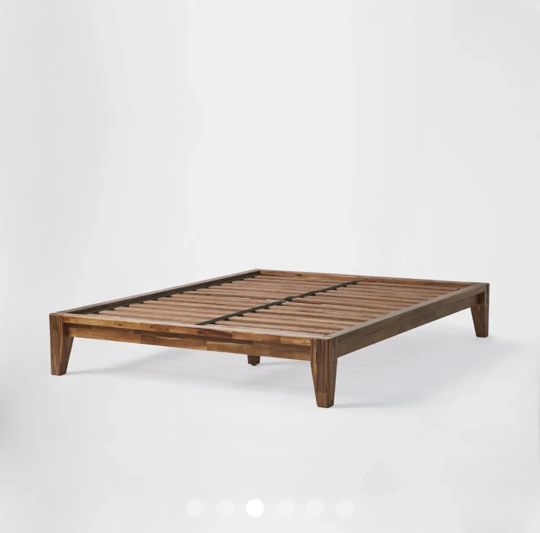 King Wooden Bed Frame - photo 4