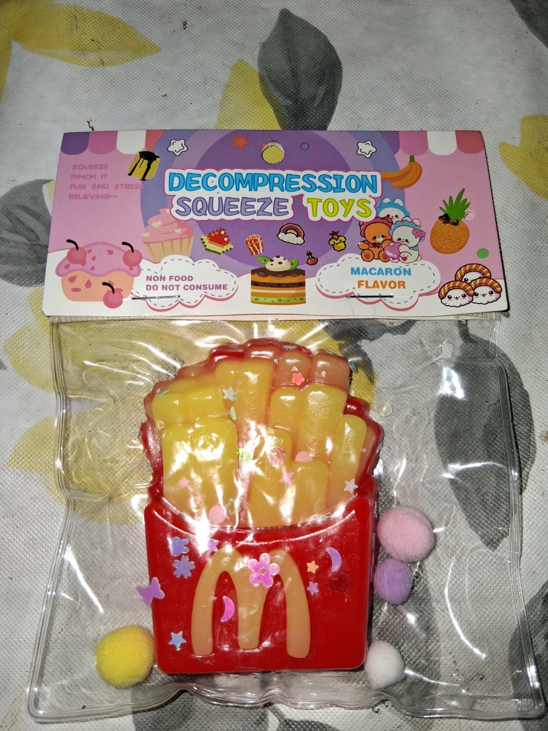 Decompression Squeeze Toy - French Fries