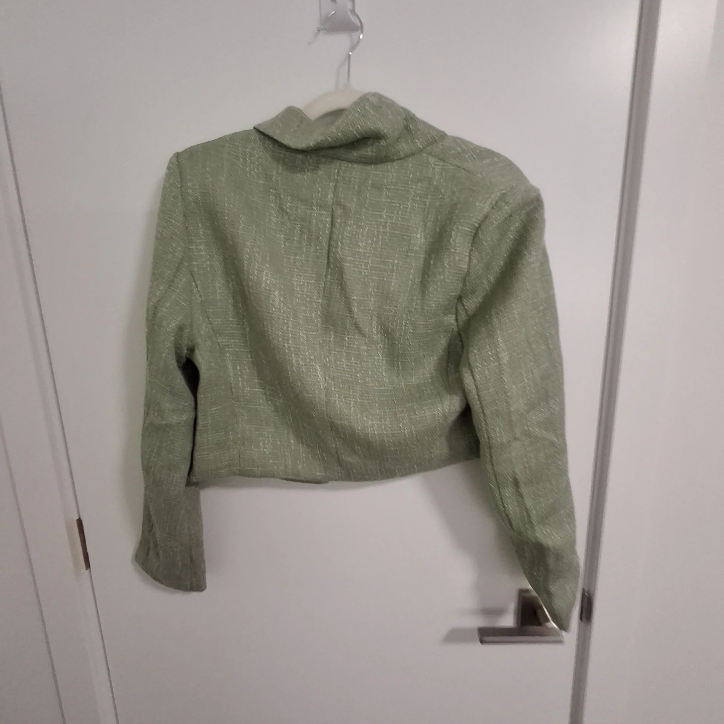 SHEIN Green Cropped Blazer - photo 5
