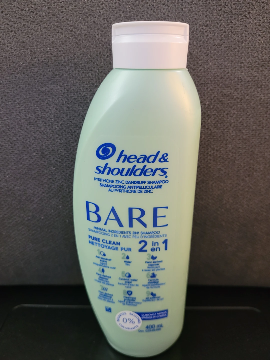 Head & Shoulders Bare Minimal Ingredients 2-in-1 Shampoo