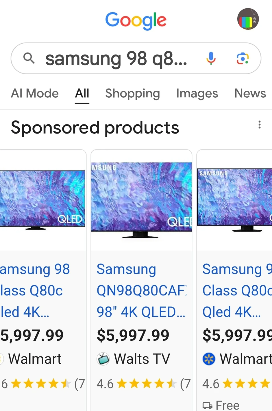 Samsung 98" Q80C QLED 4K UHD Smart TV - photo 4