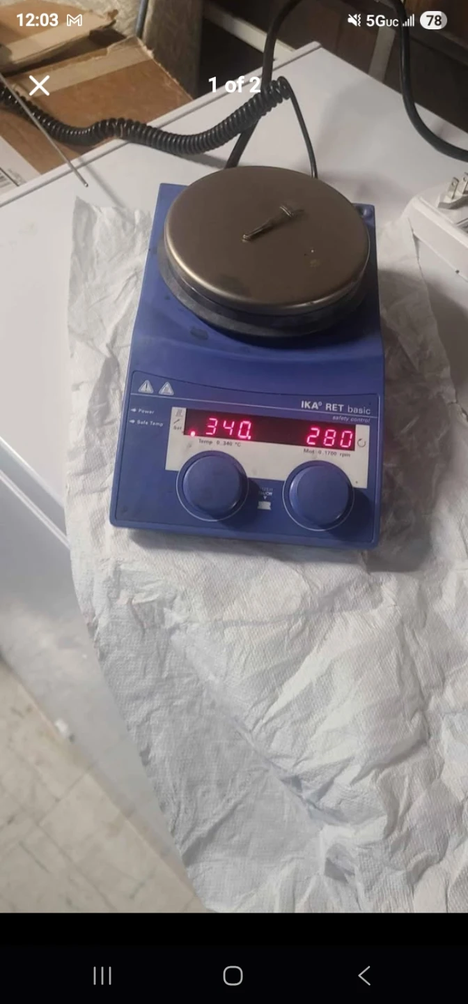 IKA RET basic Magnetic Stirrer Hot Plate - photo 2