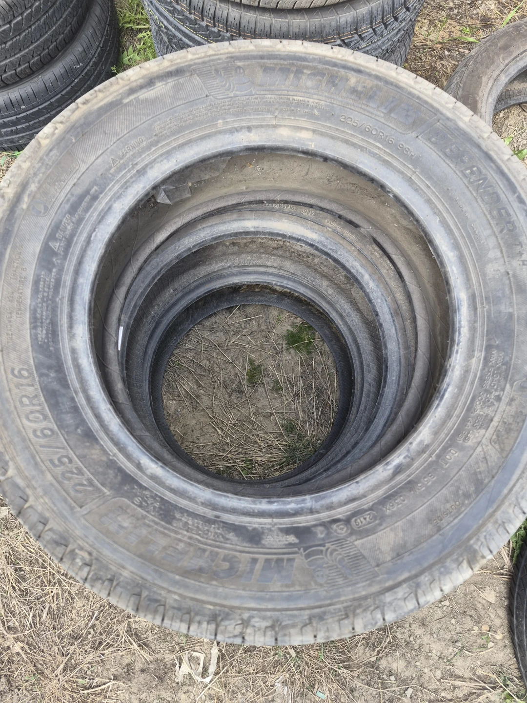 3 summer tires 225,60,16 - photo 2