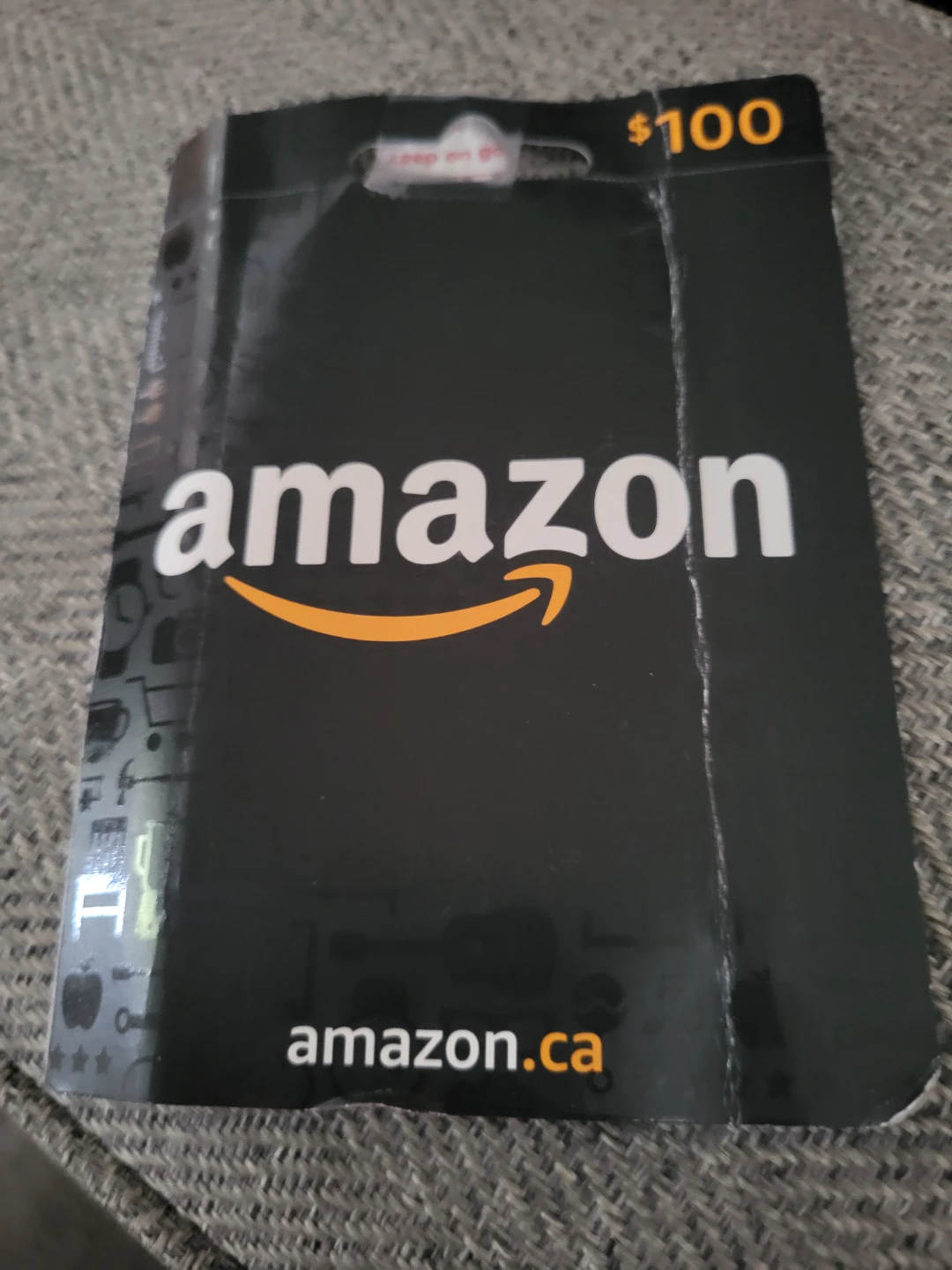 $100 Amazon.ca Gift Card