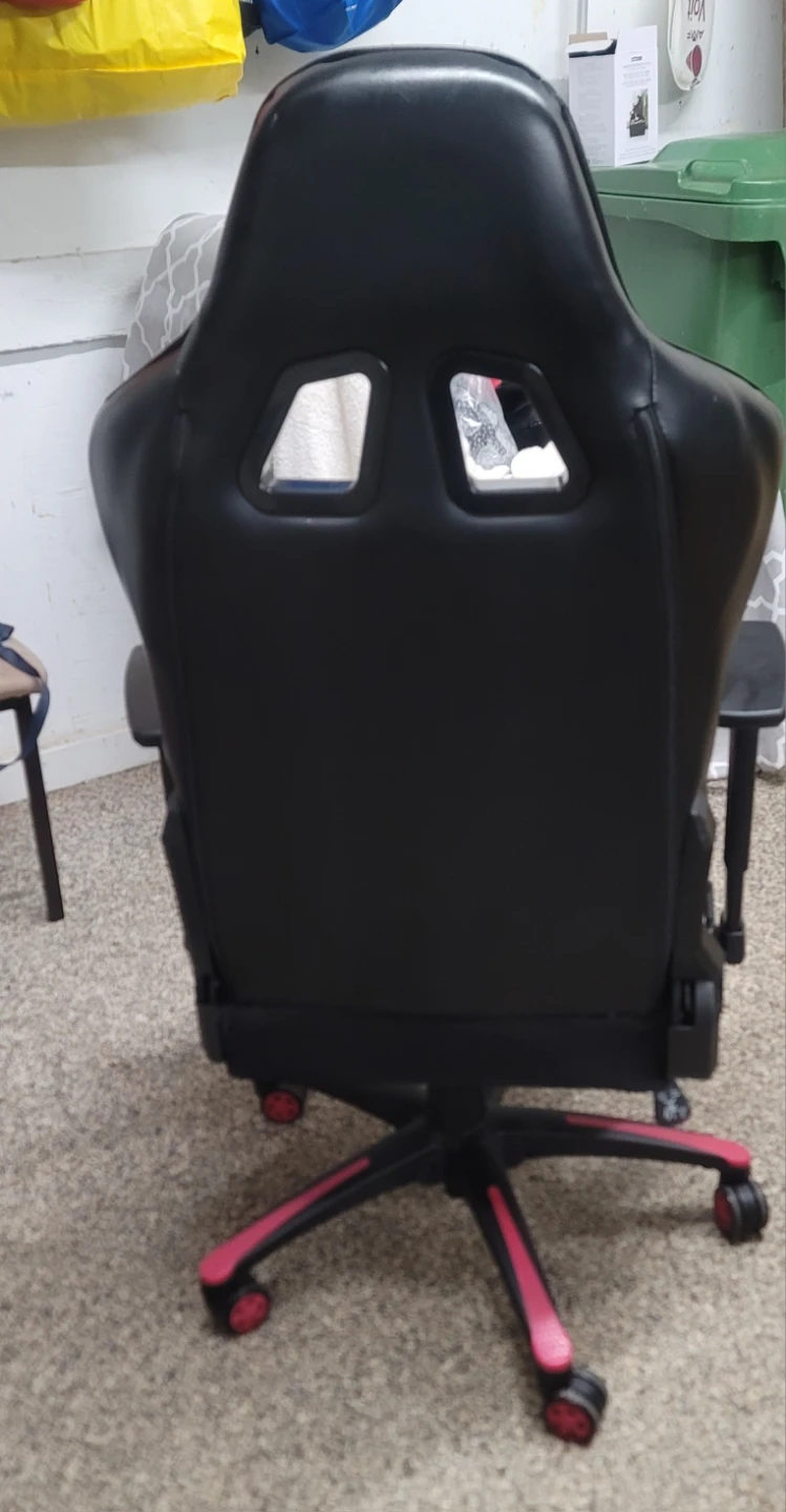Black and Red Gaming Chair - photo 3