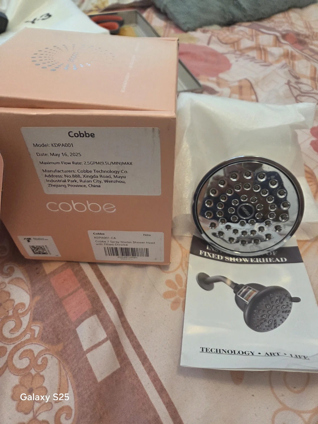Cobbe 7 Spray Modes Shower Head - photo 4