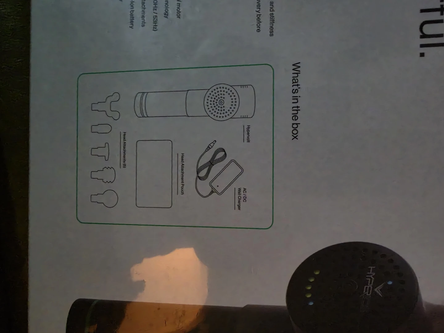 Hypervolt Plus Handheld Percussion Massage Device - photo 2