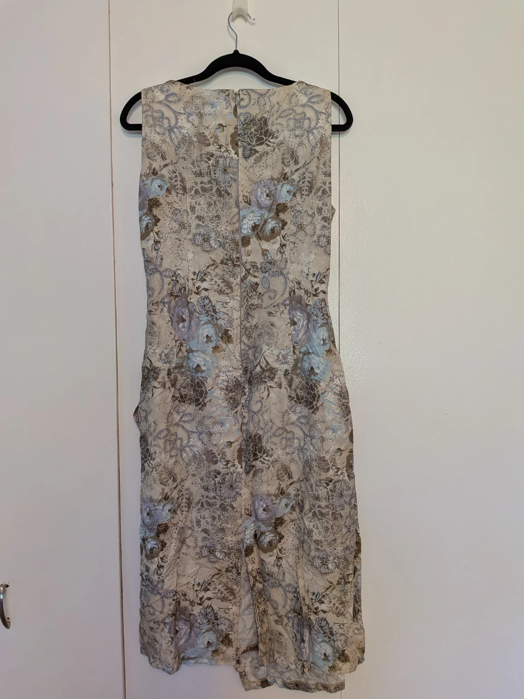 Floral Linen Sleeveless Dress - photo 2