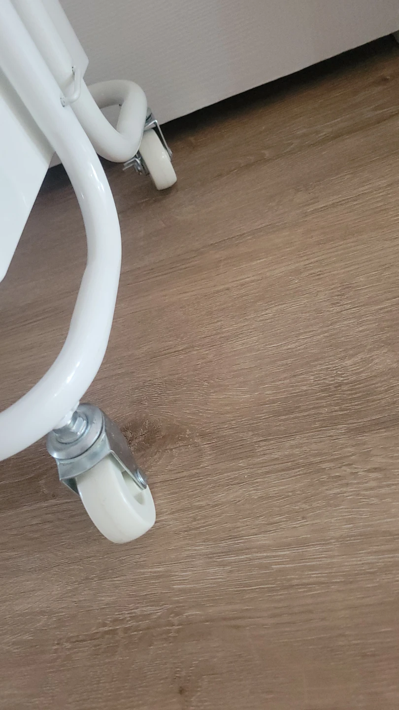 Ikea White 3-Tier Rolling Storage Cart - photo 3