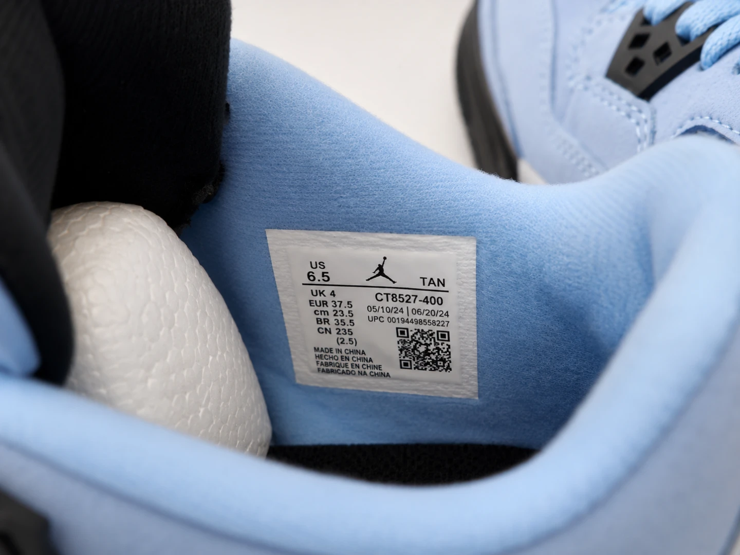 Air Jordan 4 Retro University Blue - photo 5